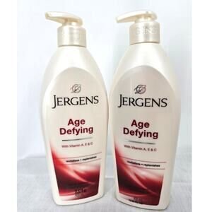 NEW Jergens Age Defying Multi Vitamin Moisturizer 400 mL 2pk